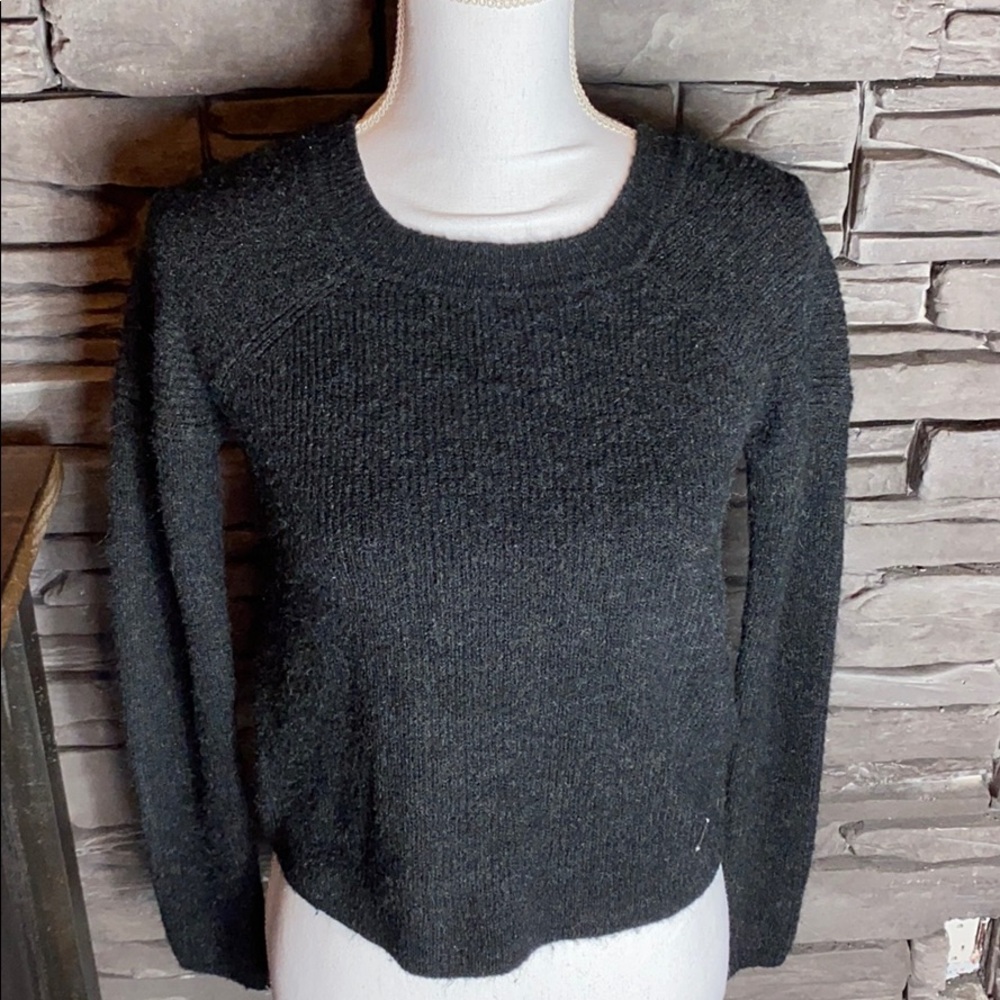 Abercrombie & Fitch Black Keyhole Sweater XS - Picture 1 of 5